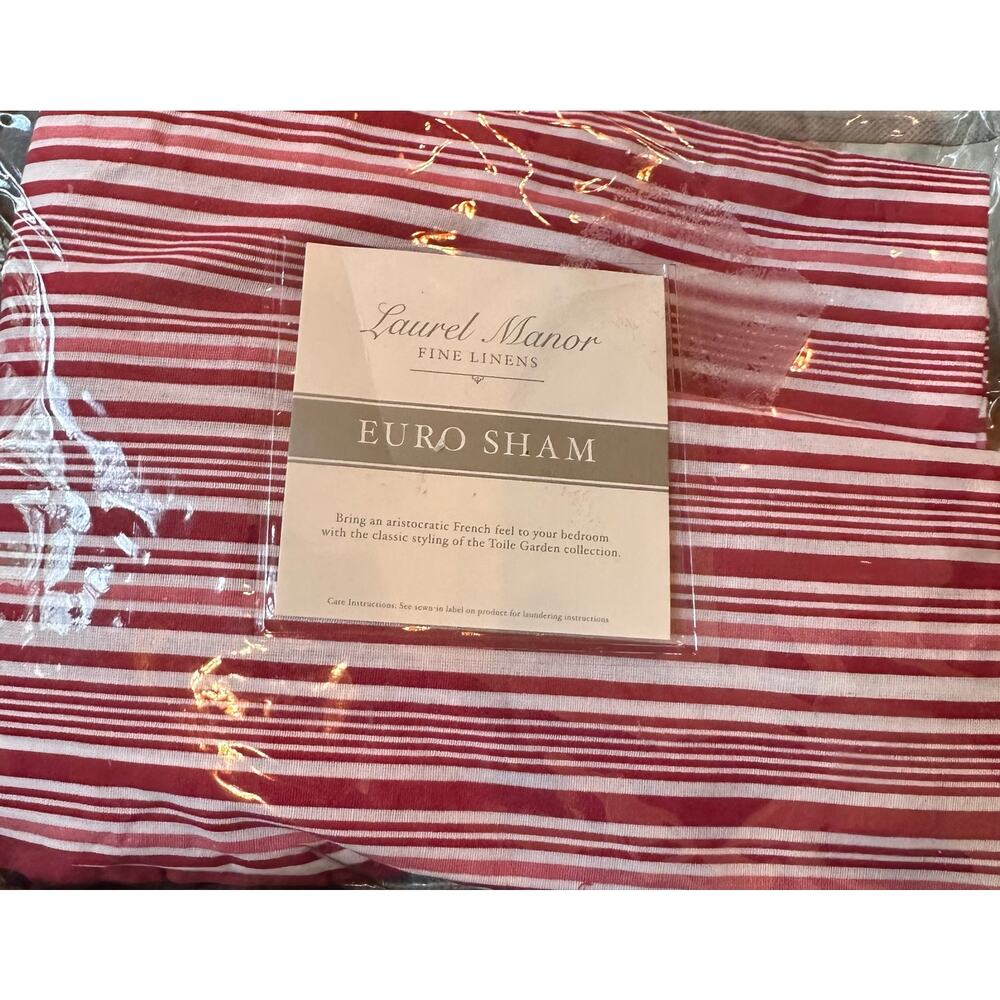 Euro Sham Laurel Manor Toile Garden